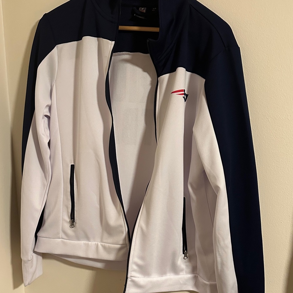 Team Apparel Navy and White Lightweight Jacket